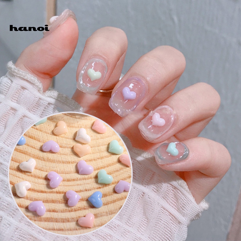 Hộp 6 Ngăn Đựng Phụ Kiện Trang Trí Móng Nghệ Thuật Tạo Hiệu Ứng 3D Thay Đổi Màu Sắc Xinh Xắn Charms