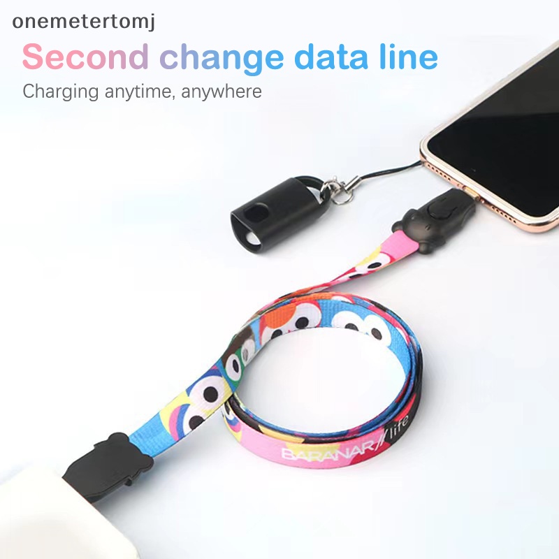 Dây Cáp Sạc Truyền Dữ Liệu USB Type C Họa Tiết Hoạt Hình Dễ Thương