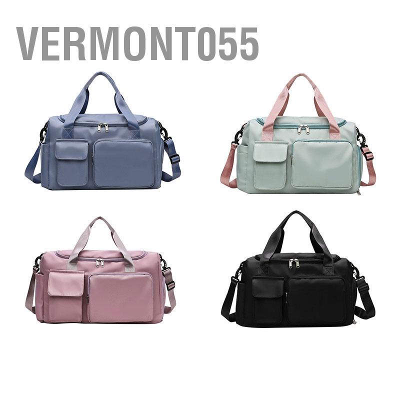 Vermont055 Túi du lịch Vải Oxford Chống mài mòn Công suất lớn thể thao chống nước nhiều túi