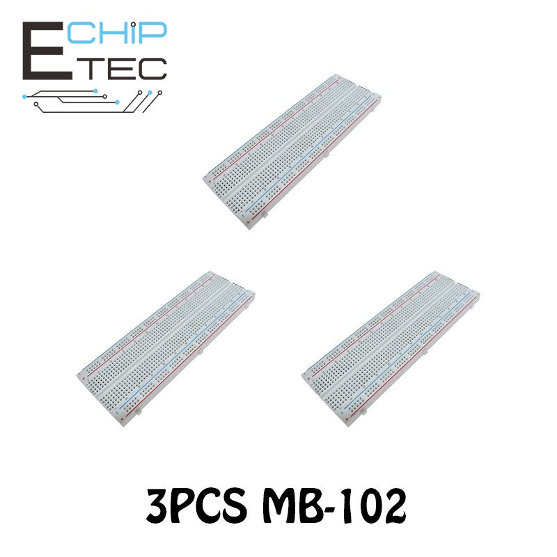 Set 3 Bảng Mạch Cắm Dây MB-102 MB102 830