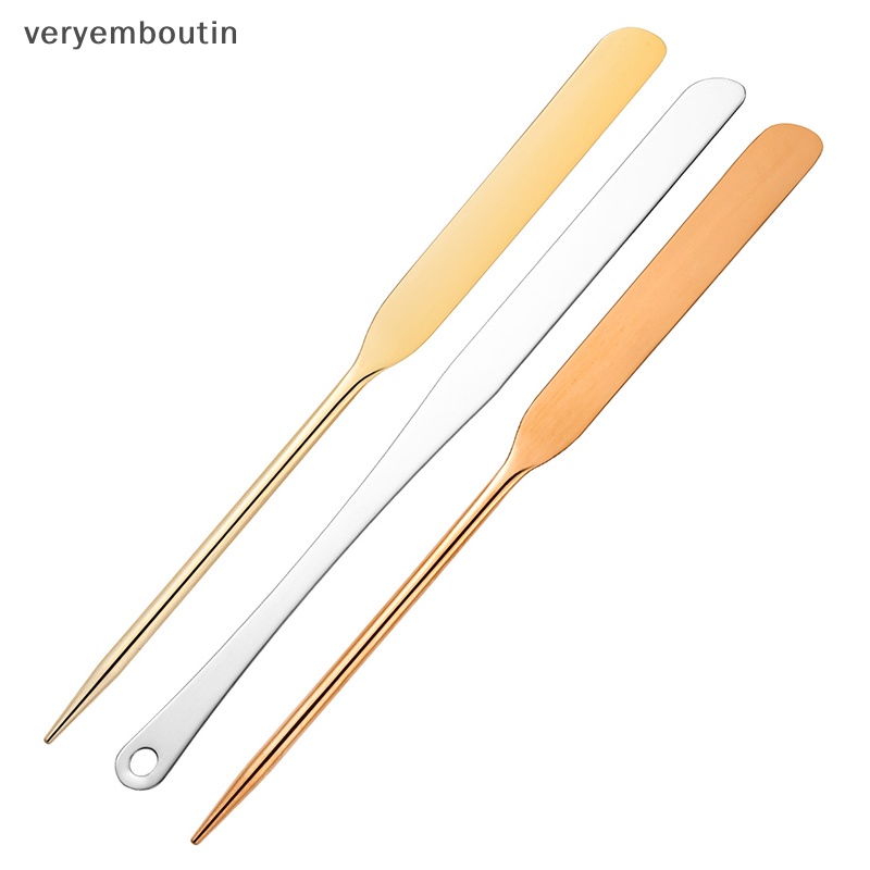 Que Trộn Kem Nền Trang Điểm Bằng Thép Không Gỉ