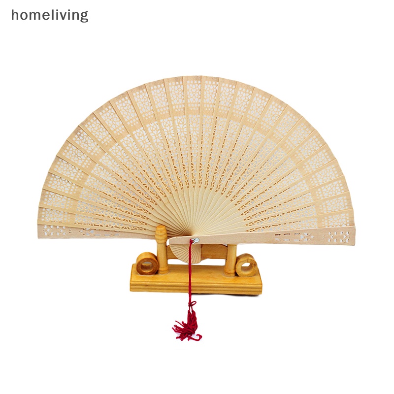 Quạt Xếp Cầm Tay Bằng Tre Chạm Khắc Rỗng Phong Cách Trung Hoa Cổ Điển Thời Trang Trang Trí Nhà Cửa / Tiệc Cưới