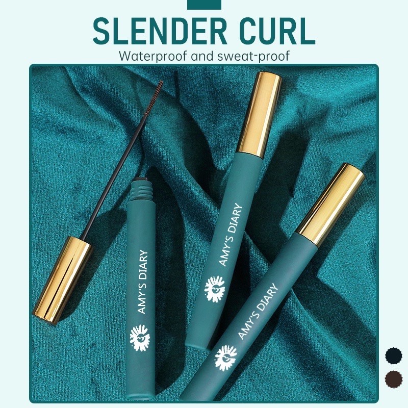 Mascara Dạng Lỏng Màu Đen / Nâu Làm Dài / Dày / Cong Mi Chống Nước Lâu Trôi Nhanh Khô Dành Cho Nữ