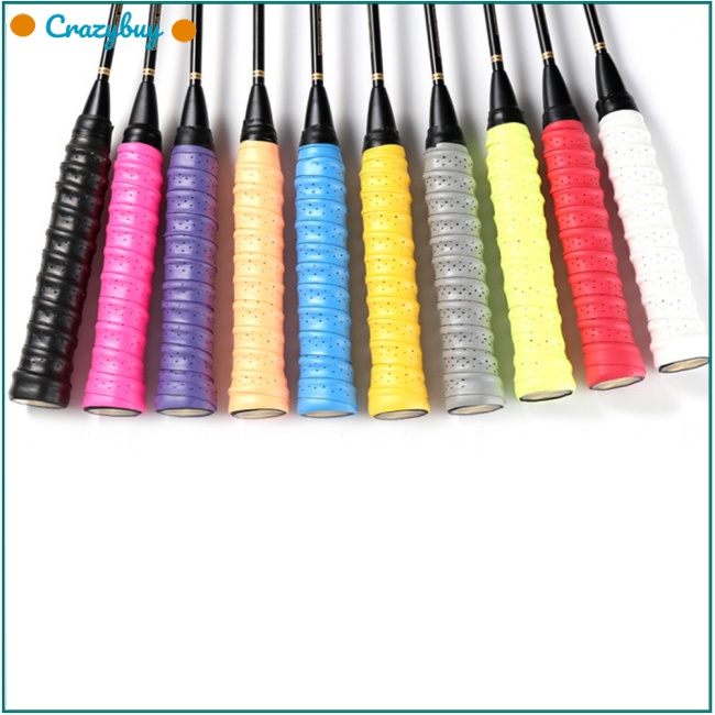 Cr Băng Quấn Tay Cầm Vợt Cầu Lông / Tennis / Cầu Lông Thấm Hút Mồ Hôi Chống Trượt Thoá