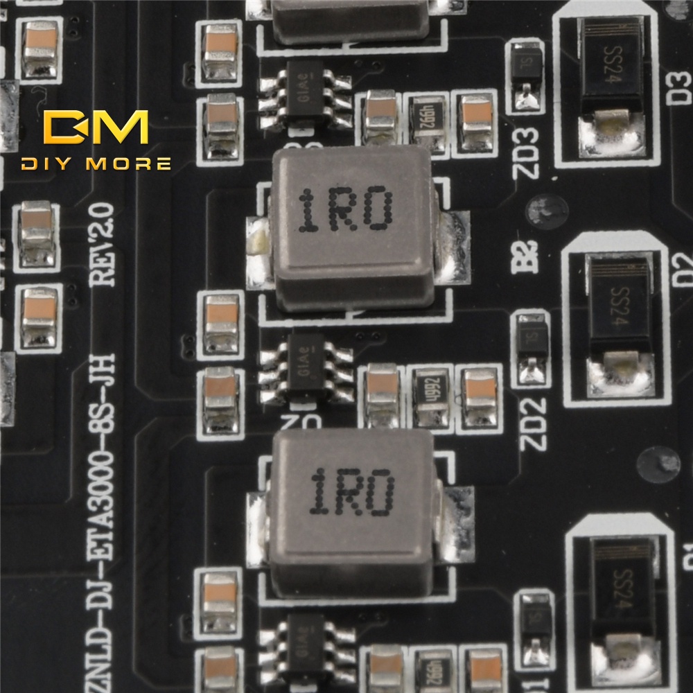 Mô-đun bo mạch cân bằng năng lượng DIYMORE pin lithium 8S