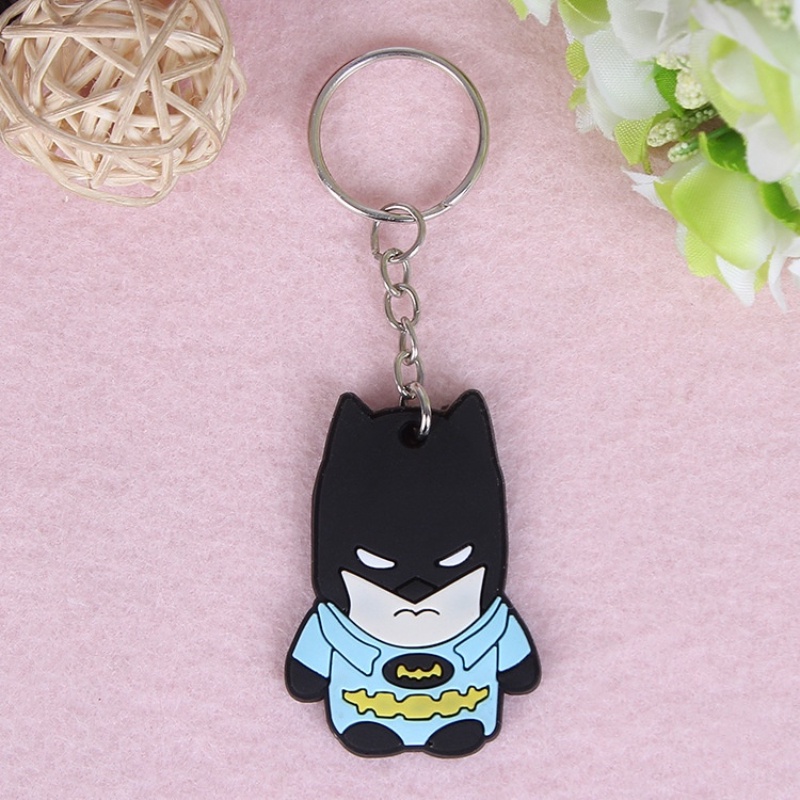 Móc Khóa Silicon Thân Thiện Với Môi Trường Họa Tiết Hoạt Hình Dễ Thương