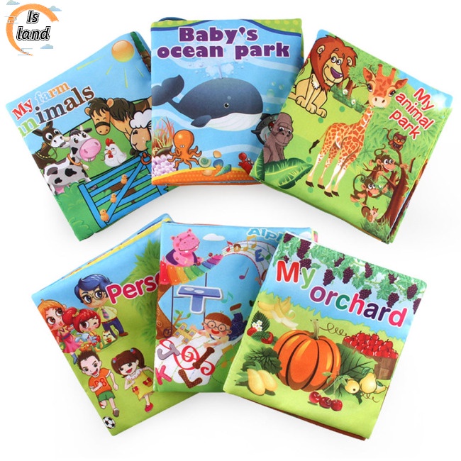 1 Cuốn Sách Vải Mềm Sáng Tạo Cho Bé