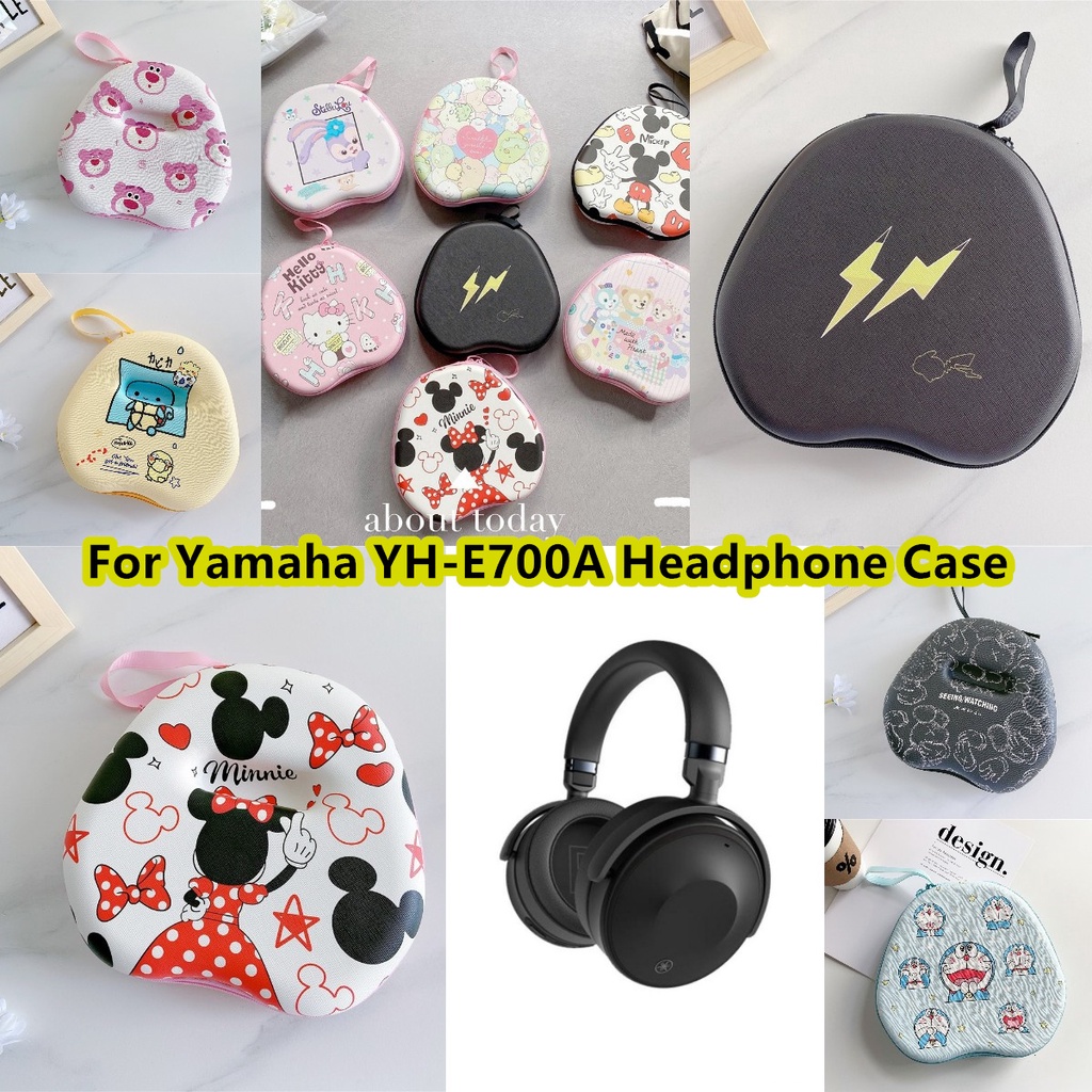 Túi Đựng Tai Nghe In Hình Mickey &amp; Minnie Sáng Tạo Cho Yamaha YH-E700A / Yamaha YH-E700A
