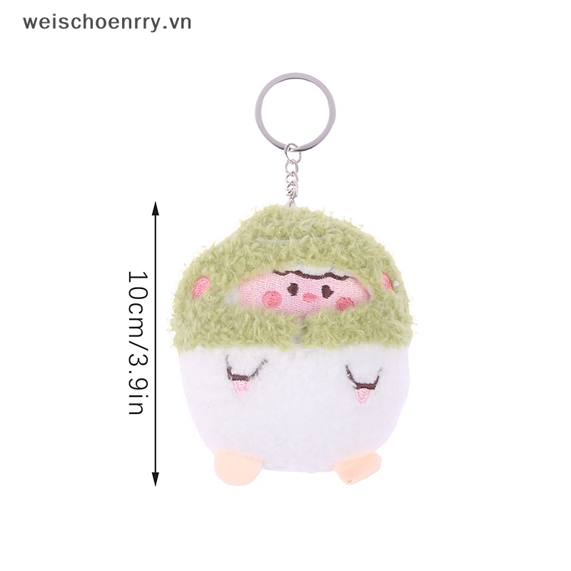 Móc Khóa Thỏ Nhồi Bông 10CM Mềm Mại Đáng Yêu