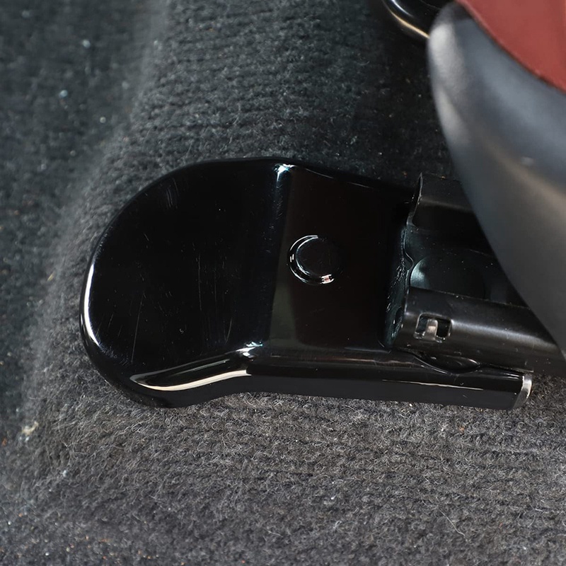 Đối với Toyota Hilux 2015-2021 Giá đỡ ghế chống bụi Cố định Bu lông Nắp trang trí Phụ kiện Màu đen 4PCS