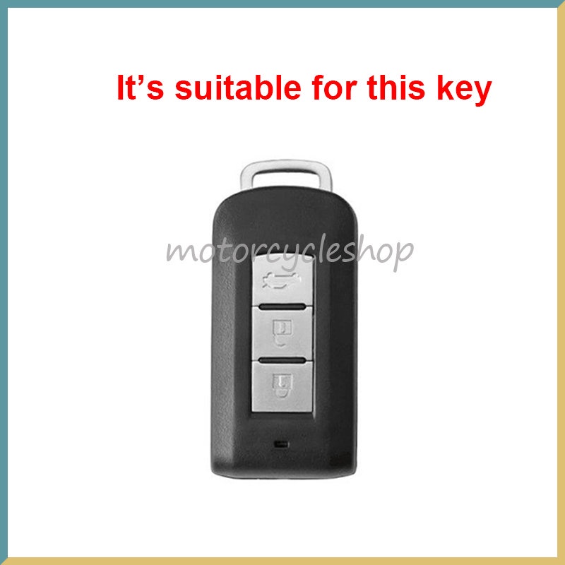 Vỏ Chìa Khóa Điều Khiển Từ Xa 3 Nút Cho mitsubishi asx xpander attrage triton outlander montero pajero sport Ốp