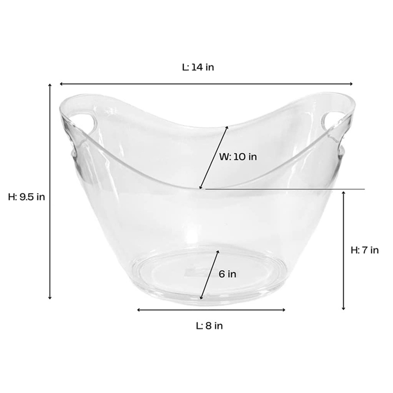 Xô Đá Uống Cocktail Cỡ Lớn Tiện Dụng Cho Tiệc Tùng