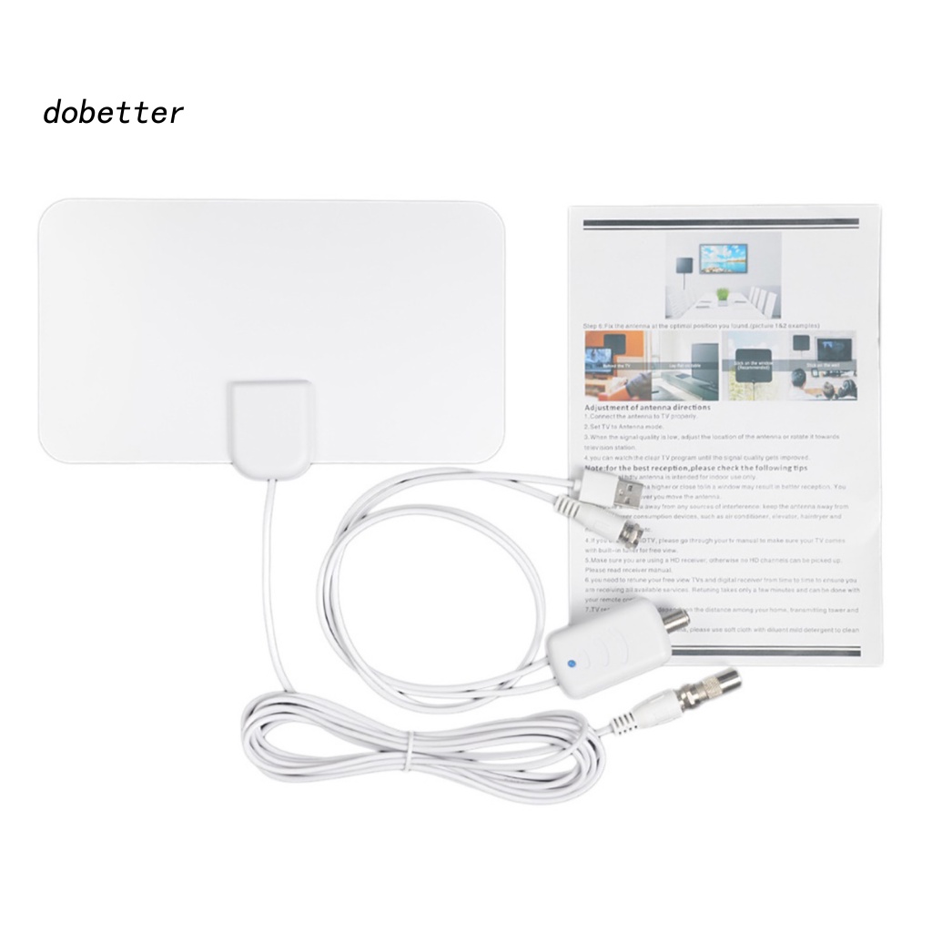 Ăng Ten TV Kỹ Thuật Số Trong Nhà Phạm Vi 50 Dặm 1080P HDTV