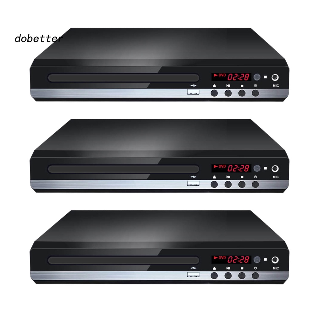 Đầu Đĩa DVD Player HD Hiệu Ứng Âm Thanh Nổi Phích Cắm AV VCD CD 2.1