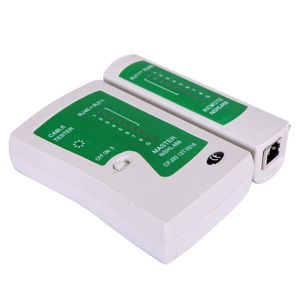 Network Lan Cable Tester Test Rj45 Rj-11 Cat5 Utp Ethernet Tool 6 E Rj11 8P Portable [Q/6]