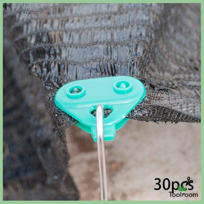 Set 30 Kẹp Cố Định Tấm Vải Bạt Che Nắng