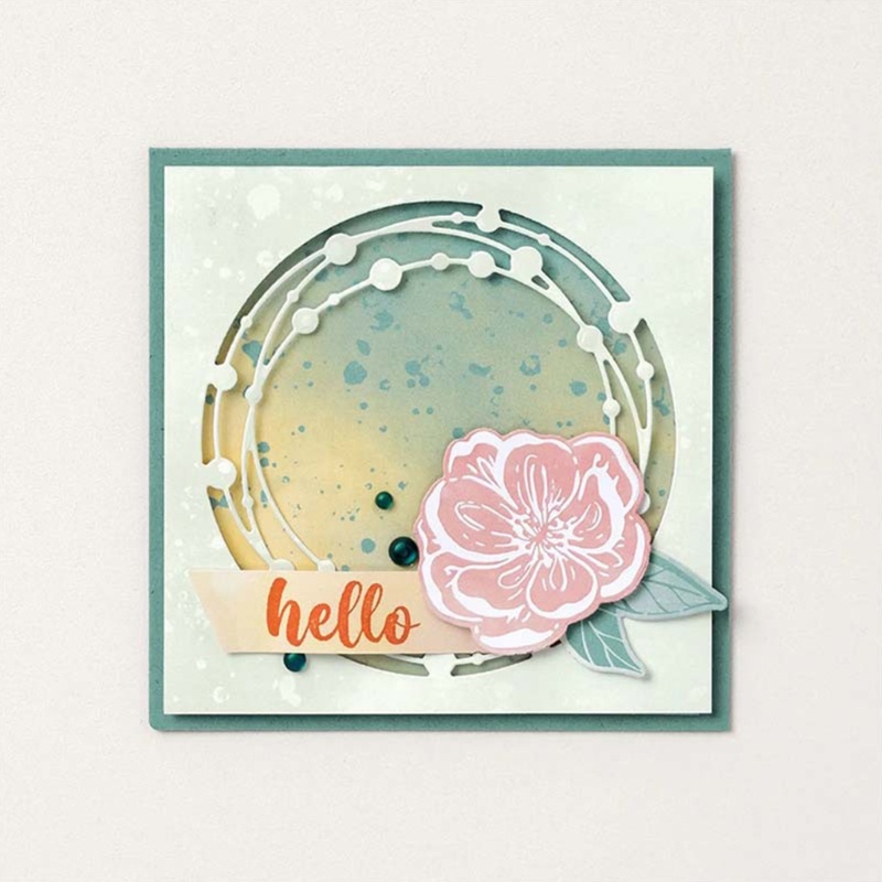 Khuôn Cắt Giấy Kim Loại Hình Tổ Chim Xinh Xắn