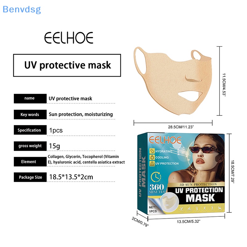 Benvdsg > Khẩu Trang Chống Tia Uv Thoáng Khí Thoải Mái Phù Hợp Cho Mùa Hè