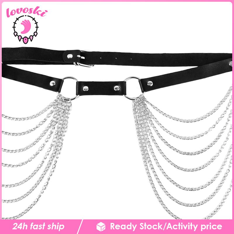 Dây Xích Đeo Thắt Lưng Phong Cách Gothic Thời Trang Đi Hộp Đêm