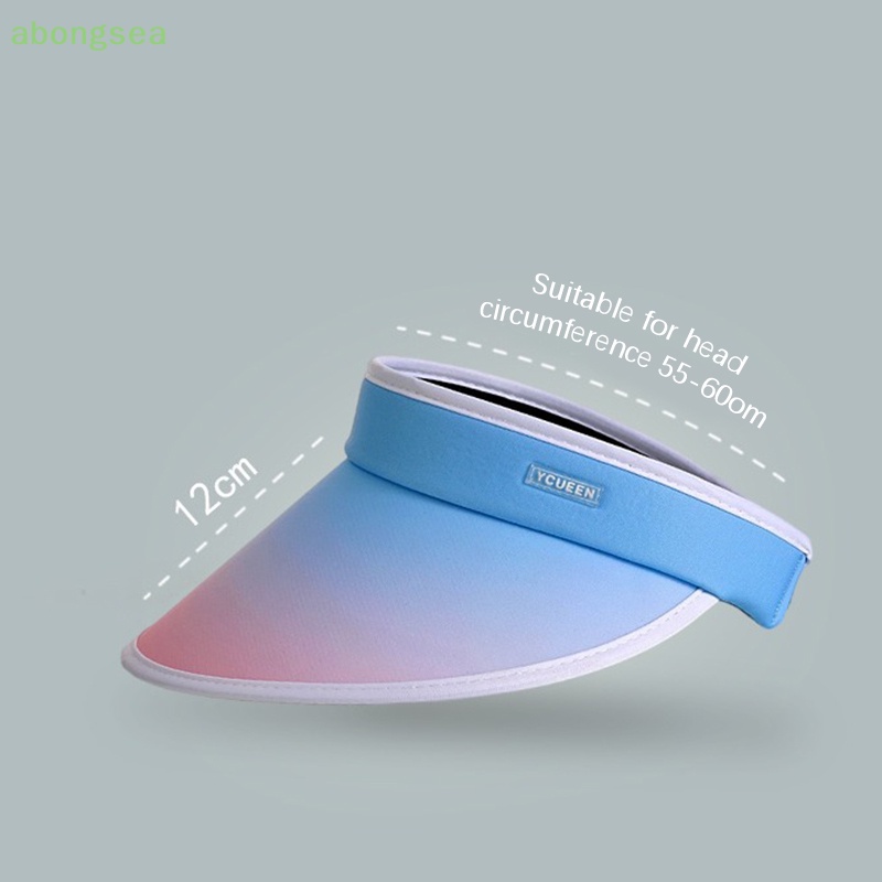 Mũ Rộng Vành Che Nắng Chống Tia UV Màu Gradient Thời Trang Mùa Hè Cho Nữ