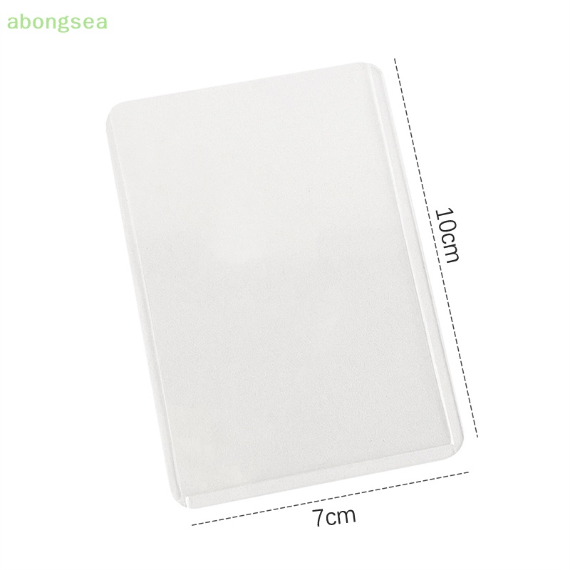 Set 10 Miếng Dán Goo Dày Dặn Trong Suốt Dùng Trang Trí DIY