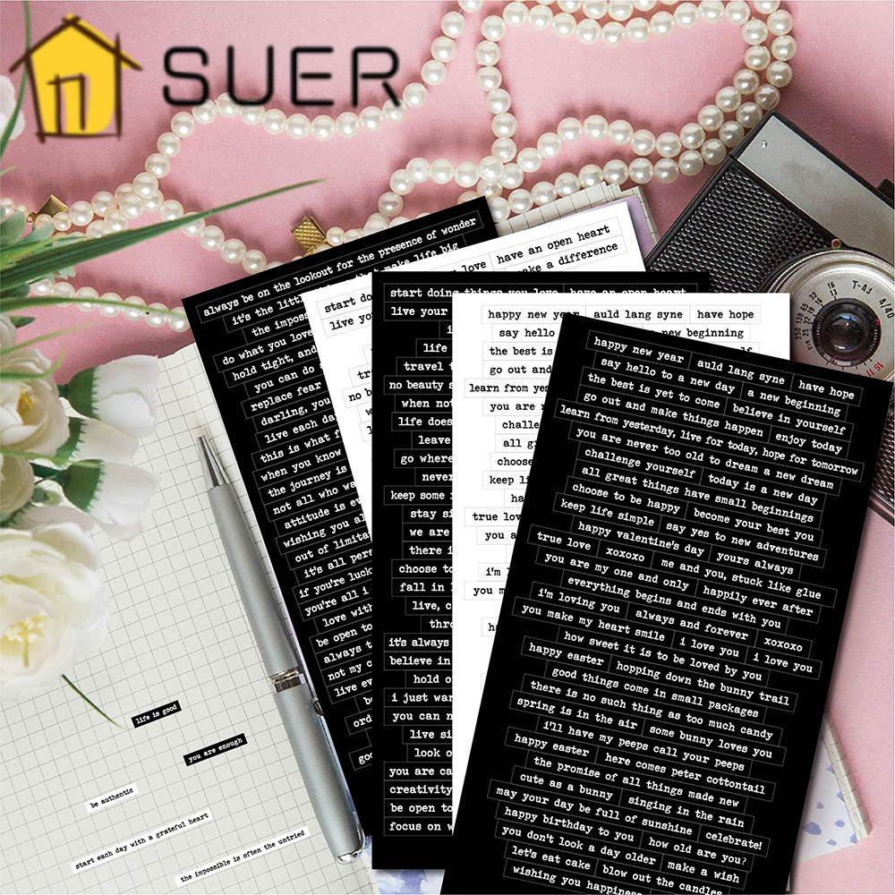 Set 406 Miếng Dán Trang Trí Điện Thoại / Sổ Tay DIY