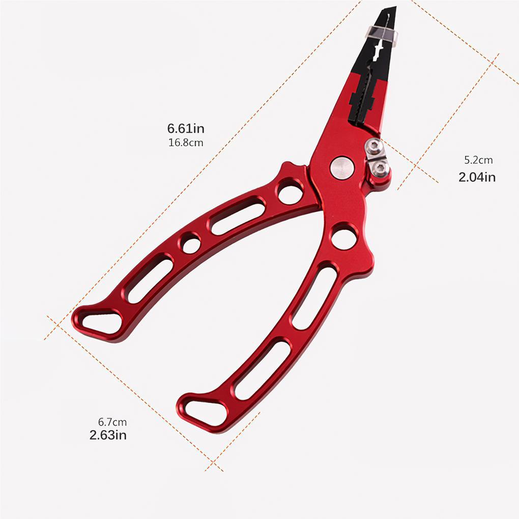 Kìm Gỡ Lưỡi Câu Cá Cầm Tay Chống Trượt Bằng Hợp Kim Nhôm Dễ Sử Dụng