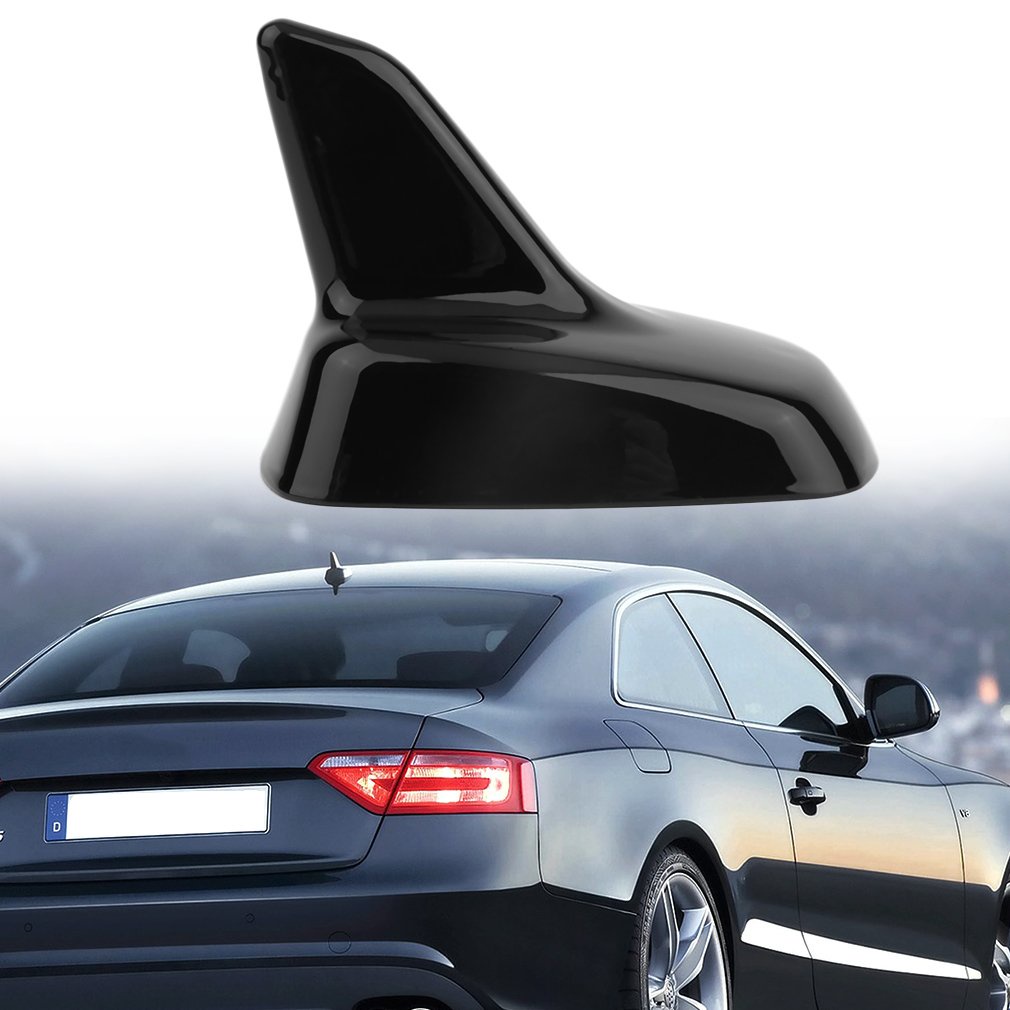 1Pc Car Roof Decoration Shark Fin For Volkswagen Vw Golf 6 Tiguan Audi A4L A6L Q5 A1 A3 A5 A8 [Q/2]