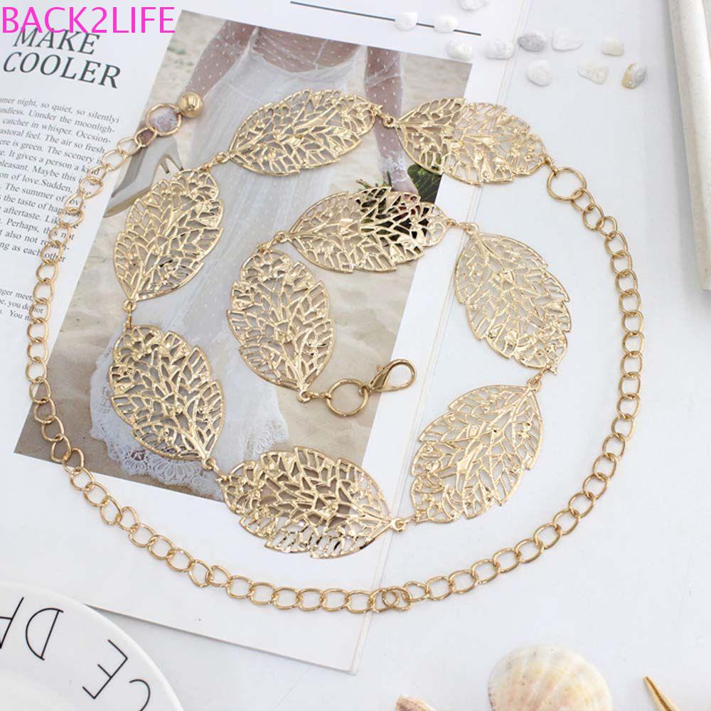 Thắt Lưng Hình Chiếc Lá Đơn Giản Phong Cách Punk Hiphop Cho Nữ 2life