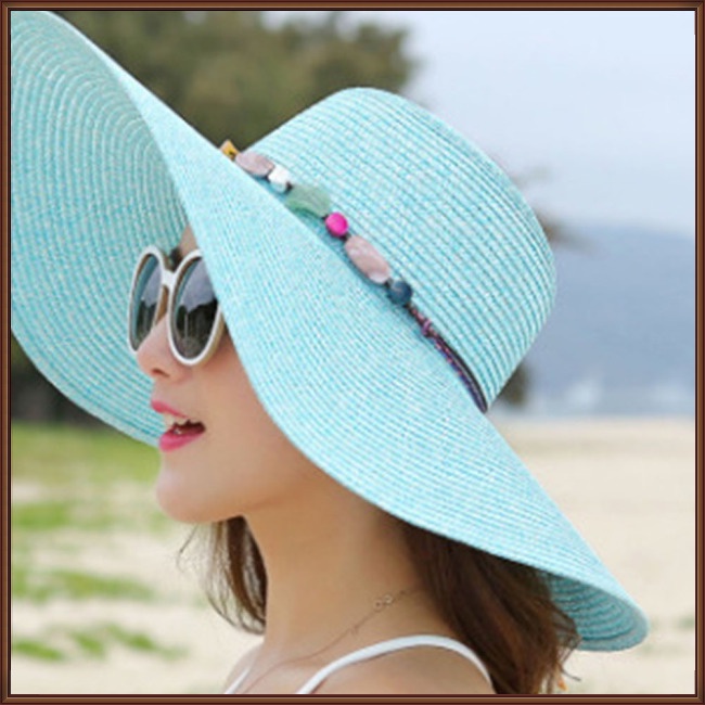 Mũ Rộng Vành Che Nắng Thời Trang Đi Biển Mùa Hè Cho Nữ