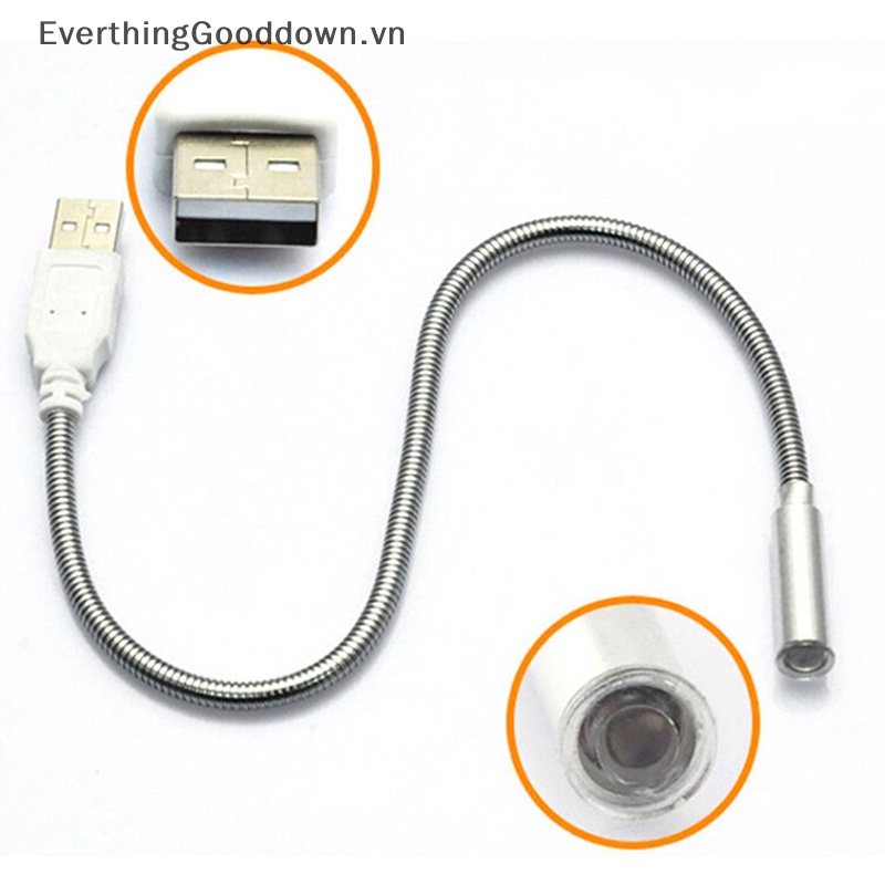 Everthinggooddown 1 Đèn LED Đọc Sách USB Dành Cho Máy Tính Xách Tay / notebook