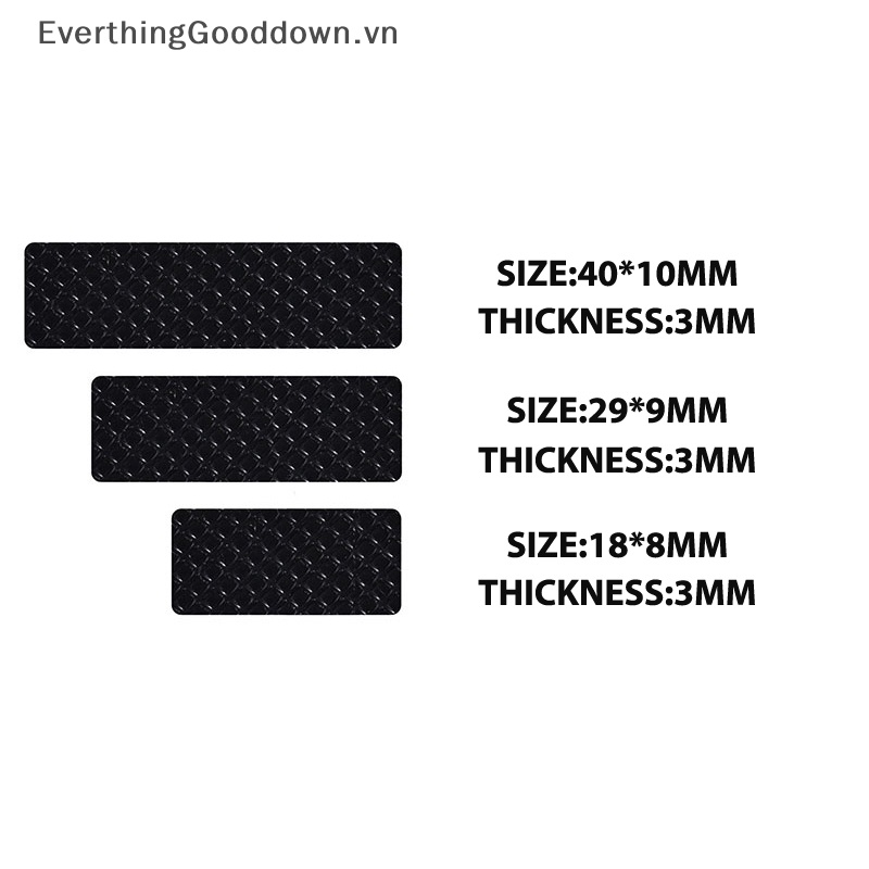 Everthingooddown Set 6 Miếng Dán Bàn Phím Cơ Bằng Cao Su Dày Chống Trượt