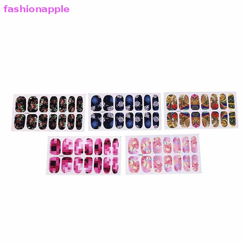 1 Tờ Miếng Dán Trang Trí Móng Tay Nghệ Thuật YSD056-YSD060 glory
