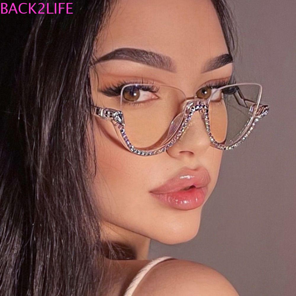 Kính Mát Nửa Gọng Chống Tia UV Cho Máy Tính BACK2LIFE|Miếng Dán Che Đốm Đen Trên Mặt