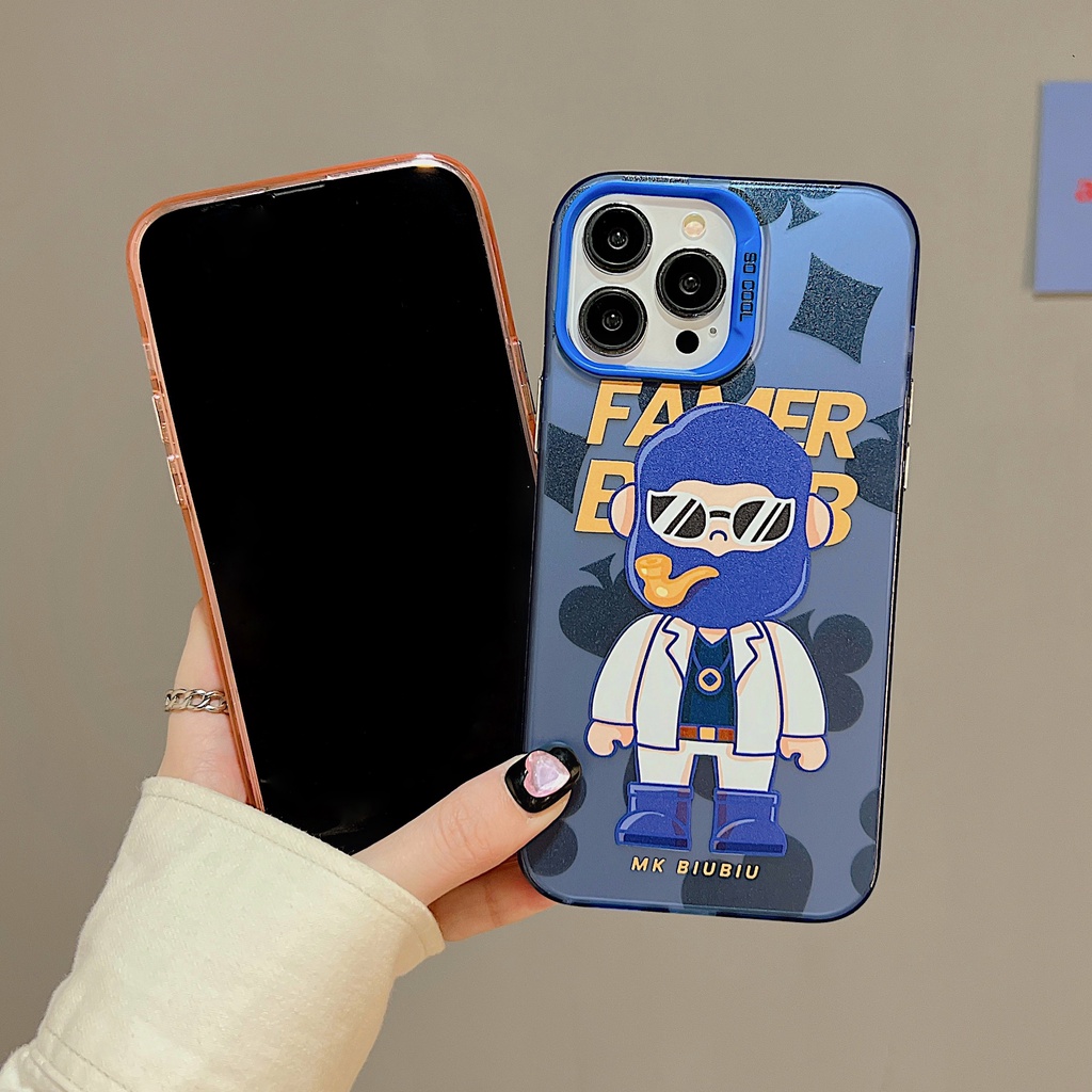 Ốp Điện Thoại TPU Mềm Trong Suốt Chống Sốc Họa Tiết Thời Trang Cho iPhone 11 13 12 14 PRO MAX