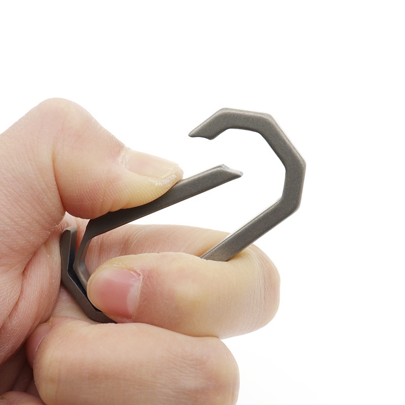 Móc Treo Chìa Khóa Bằng Hợp Kim Titan Tháo Lắp Nhanh