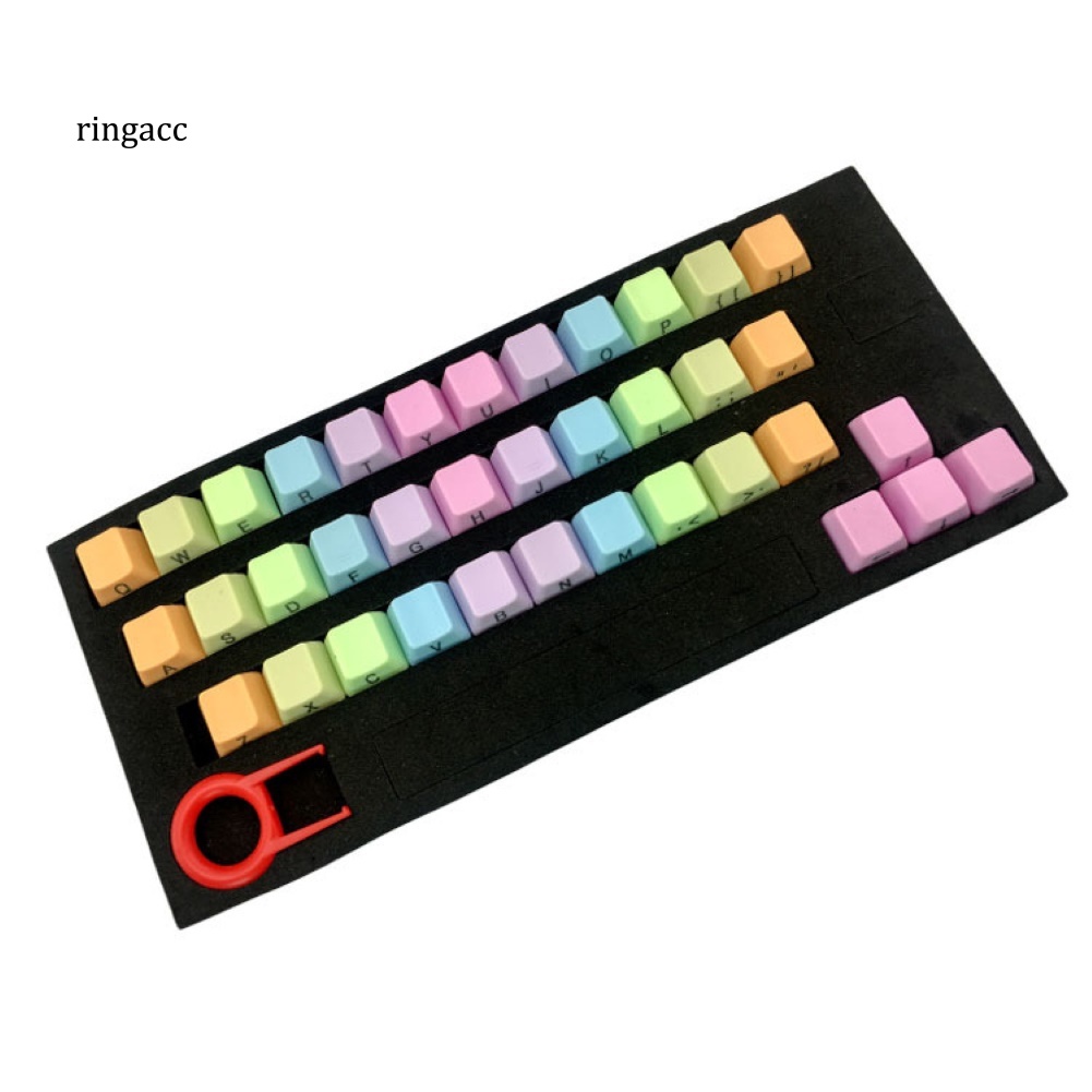 Vỏ Bọc Bảo Vệ Bàn Phím Cơ RGA 37 Phím Bằng ABS Chống Ánh Sáng Nhiều Màu Thay Thế Tiện Dụng