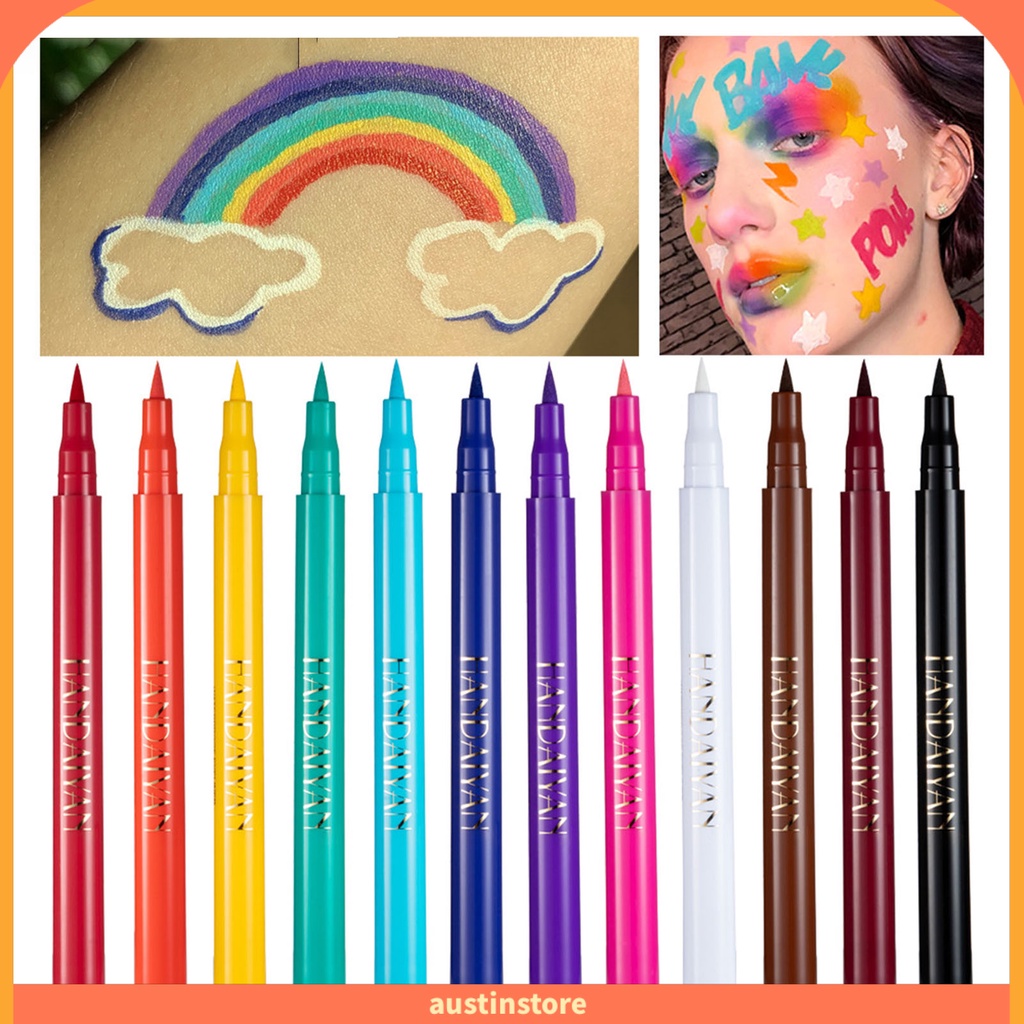 Bút Kẻ Mắt 1.6g Hiệu Ứng Lì Chống Nhòe Không Phai Màu