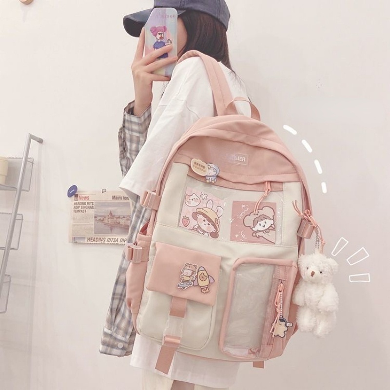 Ba Lô Học Sinh Hàn Quốc Sức Chứa Lớn Mới