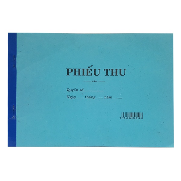 Phiếu Thu 2 Liên - Fahasa