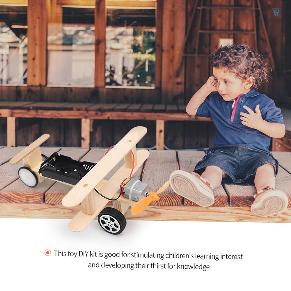 Bộ Mô Hình Máy Bay Yula Bằng Gỗ Độc Đáo Cho Bé