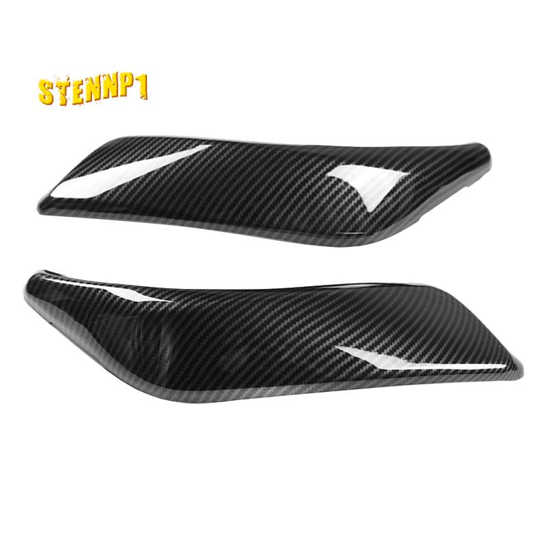 2 cái Sợi Carbon Xe ô tô Tay nắm cửa bên trong Cắt kéo Bảng điều khiển Tay cầm Nắp đậy cho BMW F20 F21 F22 F23 12-18 2 Cửa