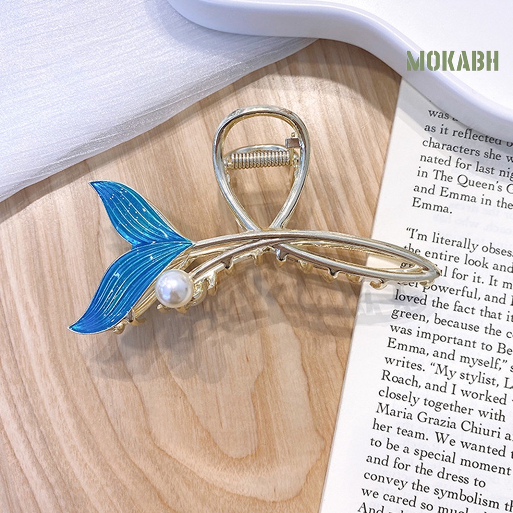 Abh Kẹp Tóc Hình Đuôi Cá Mập Có Răng Dùng Tạo Kiểu