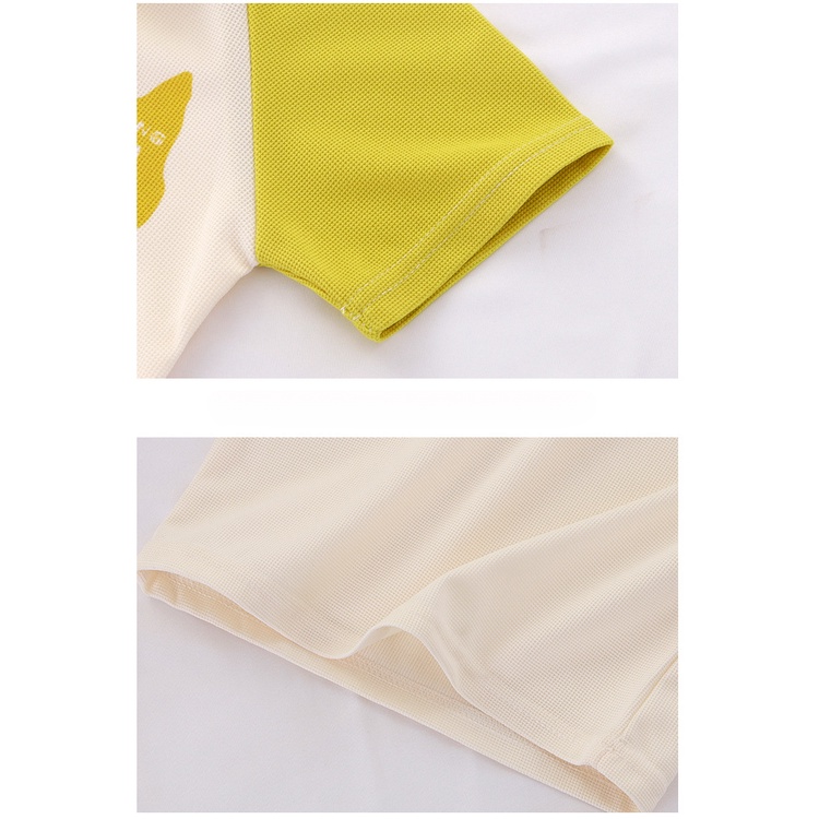 Bộ Đồ Thể Thao Áo Thun polo Phối Quần Short Tay Ngắn 80-160cm Màu Sắc Dễ Thương Cho Bé