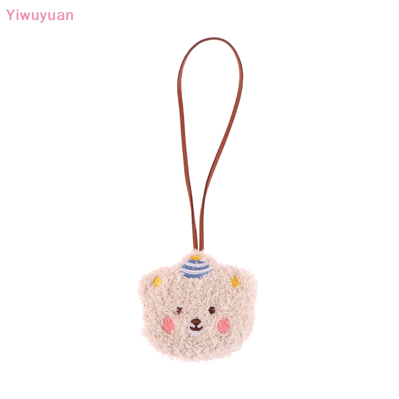 Nhãn Dán Trang Trí Túi Xách Chống Thất Lạc Hình Gấu Nhồi Bông Dễ Thương Mới