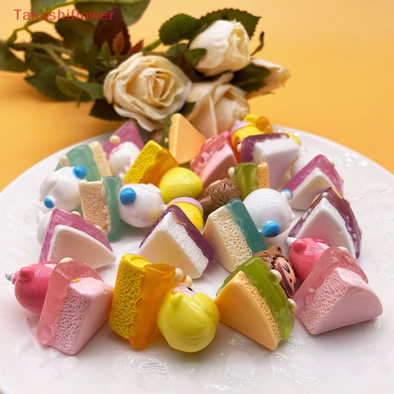 1 Đồ trang trí Bánh Ngọt Hoạt Hình 3D Phát Sáng Trang Trí Tiểu Cảnh