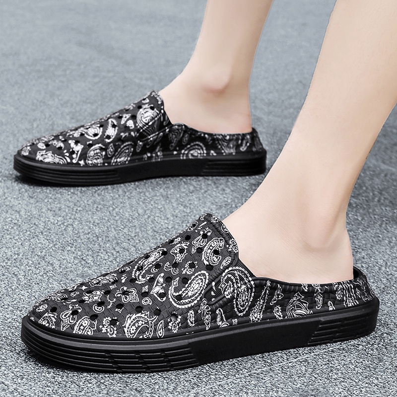 Dép sandal Dép chống trượt dép nam sandal dép nam xốp dép đi biển dép đúc quai ngang chất lượng cao dép nam