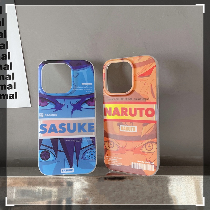 Ốp Điện Thoại Trong Suốt Họa Tiết Hoạt Hình Naruto Độc Đáo Chống Sốc Cho iPhone 12 13 14 Pro Max 14ProMax