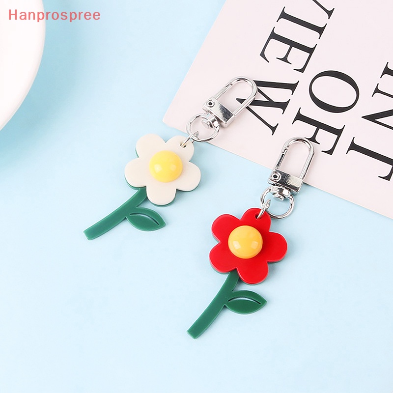 Hanprospree > Móc Khóa Hình Hoa Tối Giản Ngọt Ngào Dễ Thương Cho Nữ