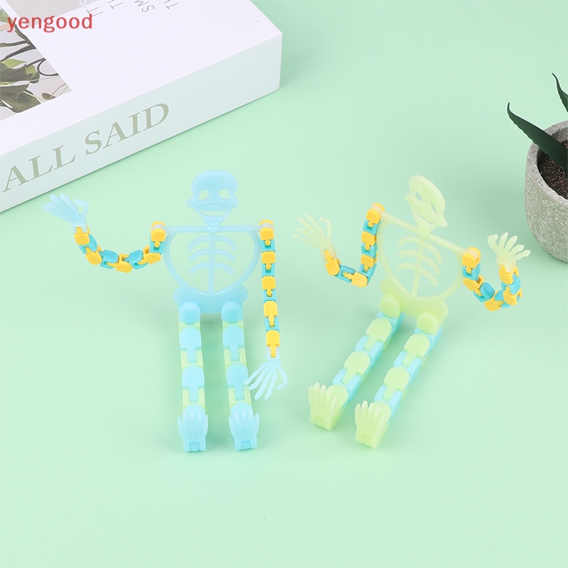 (YGD) Đầu Lâu Phát Quang Trang Trí Tiệc Halloween